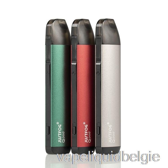 Vape-vloeistof Justfog Qpod Pod-systeem Zwart